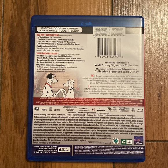 101 Dalmatians on blue ray / DVD - Picture 5 of 8